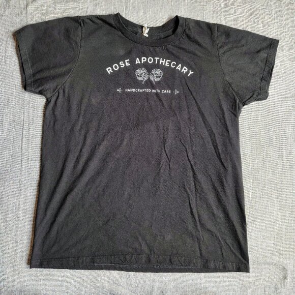 Schitts Creek Rose Apothecary T-Shirt Women's Size 3XL XXXL Black White Sitcom - Picture 2 of 7